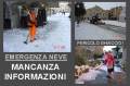 EMERGENZA NEVE: MANCANZA DI INFORMAZIONI !