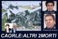 TERRIBILE FRONTALE A CAORLE : MUOIONO 2 ANZIANI CONIUGI