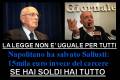 NAPOLITANO SALVA SALLUSTI ! ALLORA LA LEGGE HA UN PREZZO ?