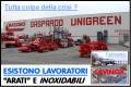 MASCHIO GASPARDO E LAVINOX : QUANTI LAVORATORI A RISCHIO ?