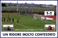 UNION VI PO - PORTOGRUARO: 1-1 UN PARI SU RIGORE ALLO SCADERE!