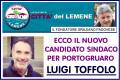 ECCO LUIGI TOFFOLO, CANDIDATO SINDACO PER 
