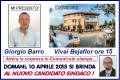 GIORGIO BARRO ORA SI PRESENTA  COME NUOVO CANDIDATO SINDACO !
