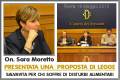L'ONOREVOLE SARA MORETTO CON PROPOSTA DI LEGGE SALVAVITA...