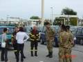 AL CENTRO IL CAPO DISTACCAMENTO DEI VIGILI DEL FUOCO DI PORTOGRUARO