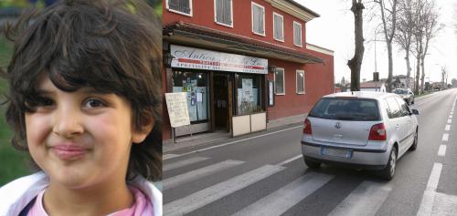 CHIARA, 7 ANNI, UCCISA SULLE STRISCE PEDONALI